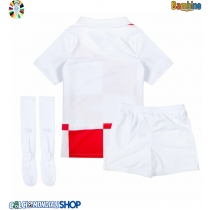 Maglie da calcio Croazia Prima Maglia Bambino Europei 2024 Manica Corta (+ Pantaloni corti)